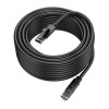 Кабель BOROFONE BUS01 Category 6 Gigabit network cable(L=10M) Black - зображення 2