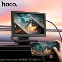 Монітор для авто HOCO HU2 Imogen 7-inch car wireless portable screen Black (Колір 7073) - фото № 8