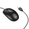 Миша BOROFONE BG17 Morning business wired mouse Black (7073)- № 4