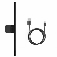 Лампа для монітора Baseus i-wok Series USB Asymmetric Light Source Screen Hanging Light (Youth) Black (Цвет Black) - фото № 4