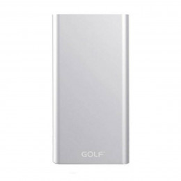 Зовнішній акумулятор GOLF EDGE5 5000mAh Silver