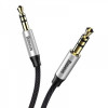 Аудiо-кабель Baseus Yiven Audio Cable M30 0.5M Silver+Black