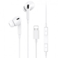 Навушники Usams SJ453 EP-41 Lightning In-ear Earphone 1.2m White (Цвет Белый), Атикул k14264 |  купить на VILKI.NET - фото № 1