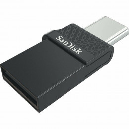 Flash SanDisk USB 2.0 Dual Type-C 16Gb Black