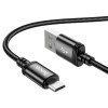 Кабель HOCO X89 Wind charging data cable Micro Black - изображение 2