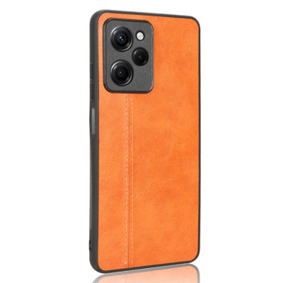 Чохол для смартфона Cosmiс Leather Case for Poco X5 Pro 5G Orange (CoLeathPocoX5pOrange) - зображення 2