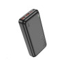 Зовнішній акумулятор HOCO J101A Astute 22.5W fully compatible power bank 20000mAh Black (Черный)- № 2