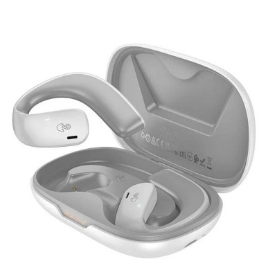 Навушники HOCO EQ4 Graceful true wireless BT headset White (6931474798602) - зображення 1