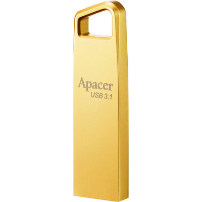 Flash Apacer USB 3.1 AH15C 16Gb Metal gold - зображення 1
