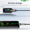 Кабель Essager Universal 540 Ratate 3A Magnetic USB Charging Cable Lightning 1m grey (EXCCXL-WX0G) (Серыйм)- № 5