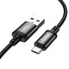 Кабель HOCO X91 Radiance charging data cable for Micro(L=3M) Black (6931474788719) - зображення 4