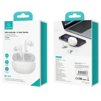 Бездротові навушники Usams USAMS-XD18 TWS Earbuds --X-don Series BT5.3 white (Колір Белый) - фото № 7