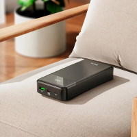 Зовнішній акумулятор HOCO J102A Cool figure PD20W+QC3.0 power bank(20000mAh) Black (Цвет Черный) - фото № 5