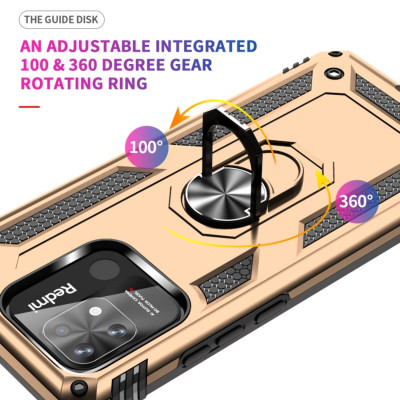 Чохол для смартфона Cosmic Robot Ring for Xiaomi Redmi 12C Gold (RobotXR12CGold) - зображення 4