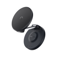 Автотримач для телефона Baseus MagPro Magnetic Foldable Phone Mount Cluster Black (Колір Black) - фото № 3