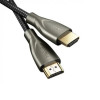 Кабель UGREEN HD131 HDMI Carbon Fiber Zinc Alloy Cable 2m (Gray) (UGR-50108) (Gray)- № 2