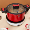Кастрюля-cкороварка Xiaomi HuoHou Stainless Steel Enamel Micro Pressure Cooker (Red) (Red)- № 2