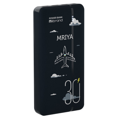 Совместный аккумулятор Mibrand Мрия 30000мАч 20Вт Черный (МИ30К/Мрия) - изображение 1