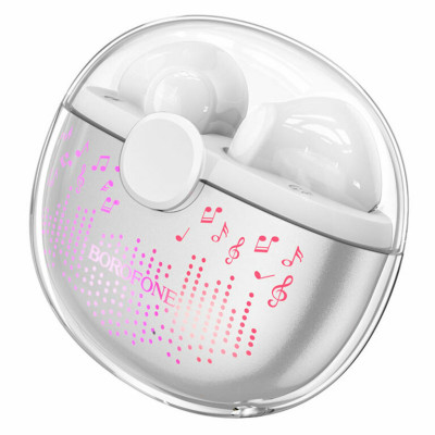 Навушники BOROFONE BW15 true wireless headset White (BW15W) - изображение 2