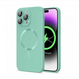 Чохол для смартфона Cosmic Frame MagSafe Color for Apple iPhone 15 Pro Max Light Green