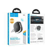 Bluetooth-ресивер HOCO E80 Travel car AUX BT receiver Black  - фото № 8