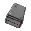 Зовнішній акумулятор HOCO J101B Astute 22.5W fully compatible power bank(30000mAh) Black (Черный)- № 2