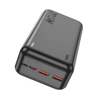 Зовнішній акумулятор HOCO J101B Astute 22.5W fully compatible power bank(30000mAh) Black (Цвет Черный) - фото № 2