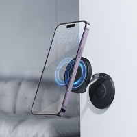 Автотримач для телефона Baseus MagPro Magnetic Foldable Phone Mount Cluster Black (Колір Black) - фото № 7