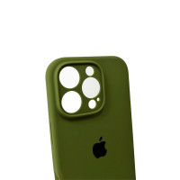 Чохол для смартфона Silicone Full Case AA Camera Protect for Apple iPhone 16 Pro Max 29,Army Green (Цвет Army-Green) - фото № 5