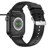 Зарядний пристрій для смарт-годинників Y26/Y27 Smart sports watch charging cable Black (Цвет 7073) - фото № 4