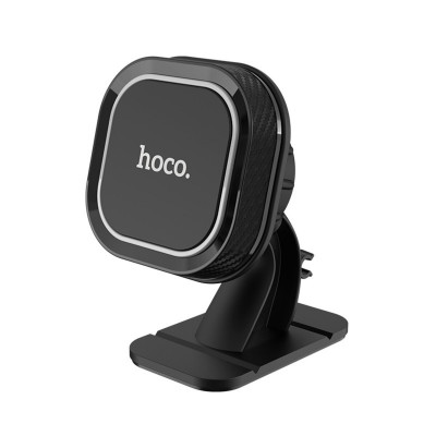 Тримач для мобільного HOCO CA53 Intelligent dashboard in-car holder Black+Gray - зображення 1