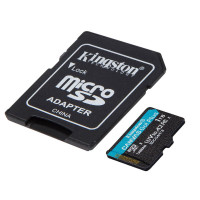 Карта пам'яті microSDXC (UHS-1 U3) Kingston Canvas Go! Plus 1Tb class 10 A2 V30 (R200MB/s, W-160MB/s) (adapter SD)  - фото № 3