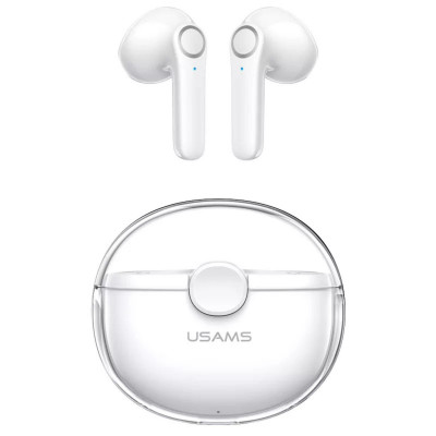 Навушники USAMS-BU12 TWS Earbuds BU Series BT 5.1 White (BHUBU01) - изображение 2
