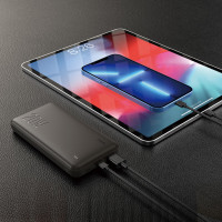 Зовнішній акумулятор HOCO J87 Tacker PD20W+QC3.0 power bank(10000mAh) Black (Цвет Черный) - фото № 5
