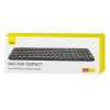 Клавіатура Baseus K01B Wireless Tri-Mode Keyboard Frosted Gray - № 2