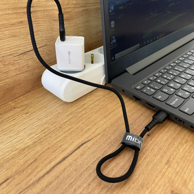 Мережевий зарядний пристрий Mibrand MI-31 GaN 30W Travel Charger USB-C Белый (MIWC/31CW) - изображение 5