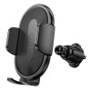 Автотримач для телефона BOROFONE BH133 Rio push-type car holder (air outlet) Black (Black)- № 4