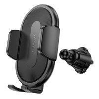 Автотримач для телефона BOROFONE BH133 Rio push-type car holder (air outlet) Black (Колір Black) - фото № 4