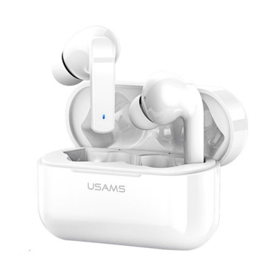 Навушники USAMS-LY06  ANC TWS Earbuds-- LY Series BT5.0 White - зображення 4