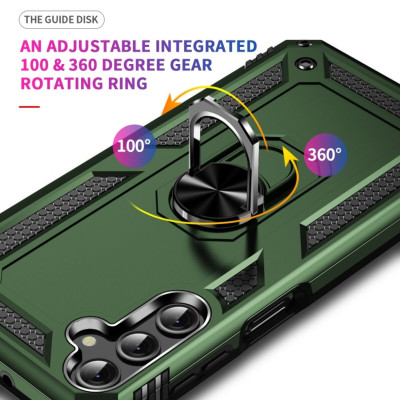 Чохол для смартфона Cosmic Robot Ring for Samsung Galaxy A24 4G Army Green - зображення 3