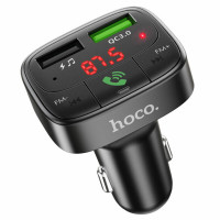 АЗП з FM-модулятором HOCO E59 Promise QC3.0 car BT FM transmitter 18W Black (Цвет Черный), Атикул k24023 |  купить на VILKI.NET - фото № 1