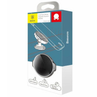 Автотримач для телефона Baseus Small Ears Series Magnetic Bracket（Flat type）Cluster Black (Цвет Cluster Black) - фото № 2