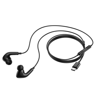 Навушники BOROFONE BM80 Pro Elegant Type-C wire-controlled digital earphones with microphone Black (BM80PCB) - изображение 3