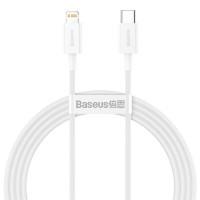 Кабель Baseus Superior Series Fast Charging Data Cable Type-C to iP PD 20W 1.5m White (Цвет White), Атикул k14930 |  купить на VILKI.NET - фото № 1