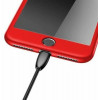 Чохол для телефона Baseus Fully Protection Case For ІP7/8 Red - изображение 4