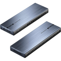 Сплітер Vention 4K 1x8 HDMI Splitter Black Aluminum Alloy Type EU Standard (Колір Black), Атикул k55856 |  купить на VILKI.NET - фото № 1