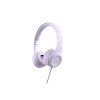 Навушники HOCO W21 Graceful charm wire control headphones Purple (Цвет Фиолетовый) - фото № 2