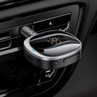 Bluetooth-ресивер HOCO E80 Travel car AUX BT receiver Black  - фото № 6