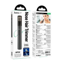 Тример для носа HOCO HP34 electric nose hair trimmer Black (Колір Black) - фото № 8