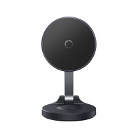 Автотримач для телефона Baseus MagPro Magnetic Foldable Phone Mount Cluster Black (Колір Black) - фото № 4